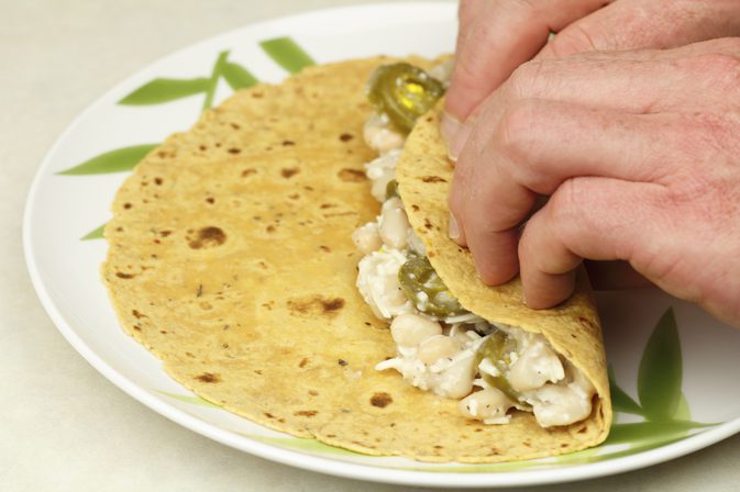 Wie man Tortillas weich hält
