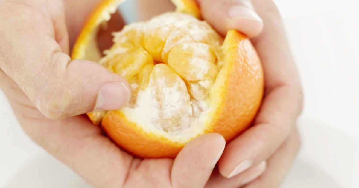 Wie man Orangen in der Mikrowelle reifen lässt