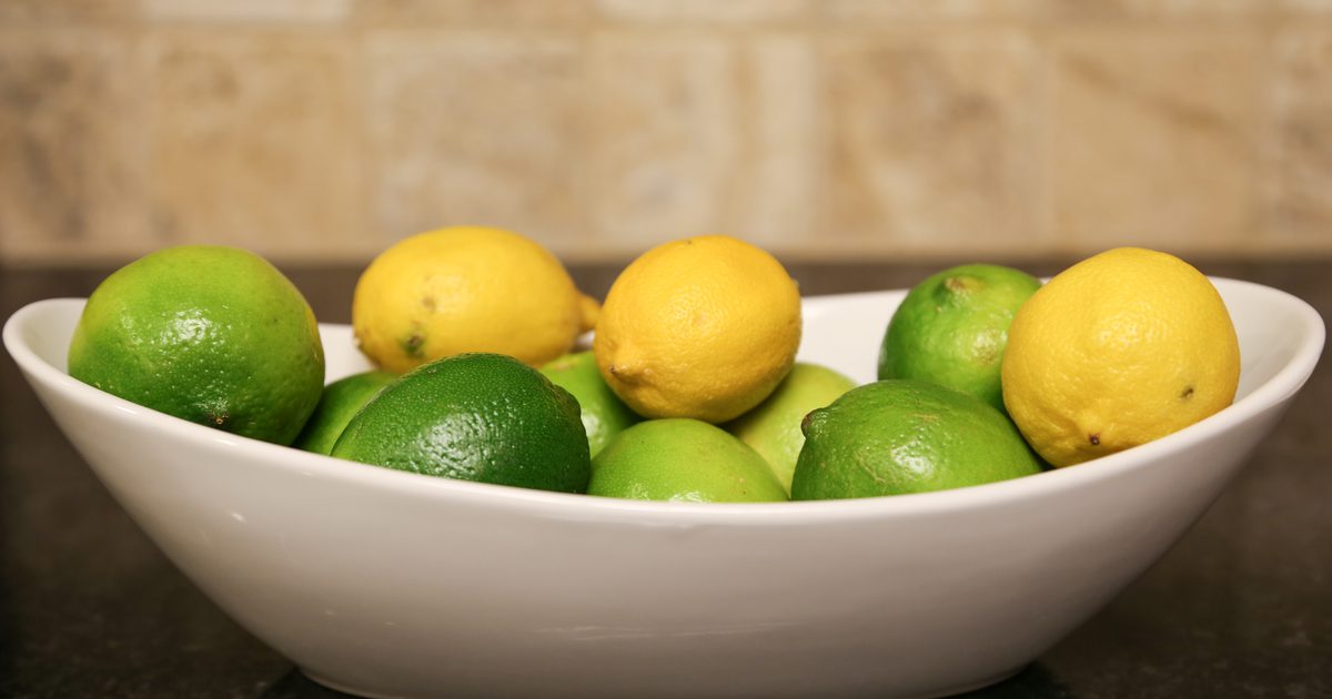 Kako shraniti limone in limete