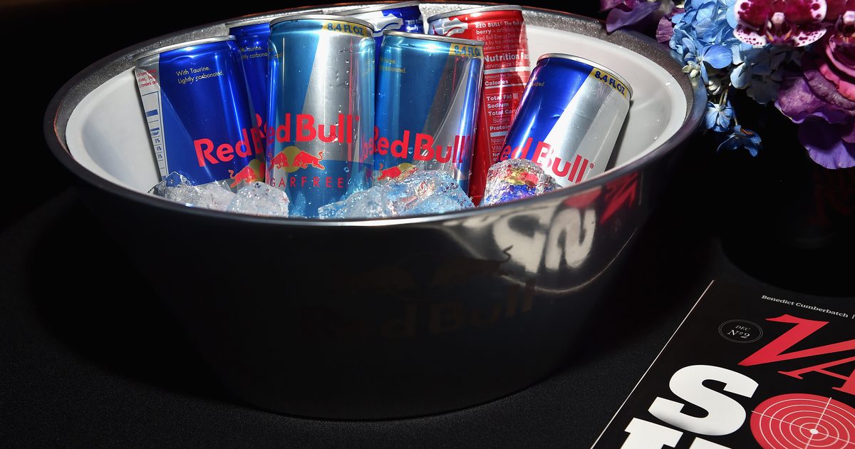 Zutaten in Red Bull Energy Drinks