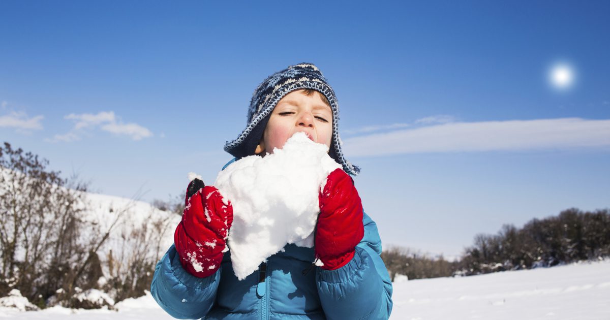 Je prehranjevanje s snegom varno?