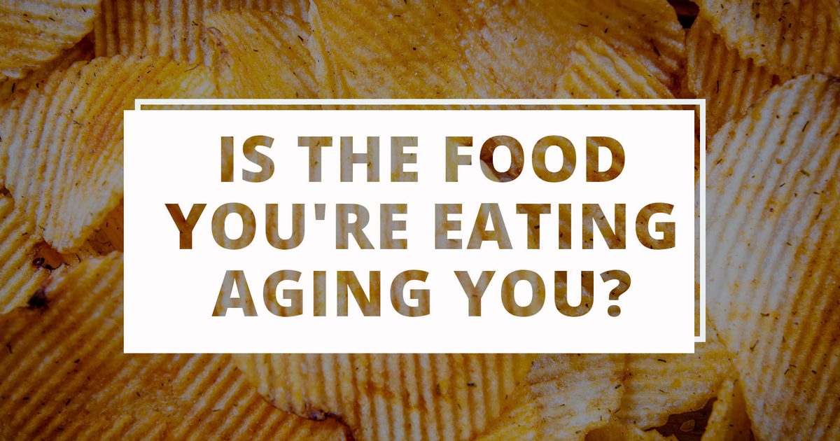 Czy jedzenie, które spożywasz, starzejesz się?