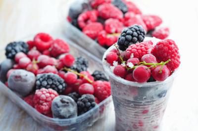Er frossen frukt sunn?