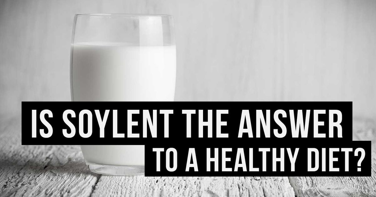 Är Soylent svaret på en hälsosam diet?