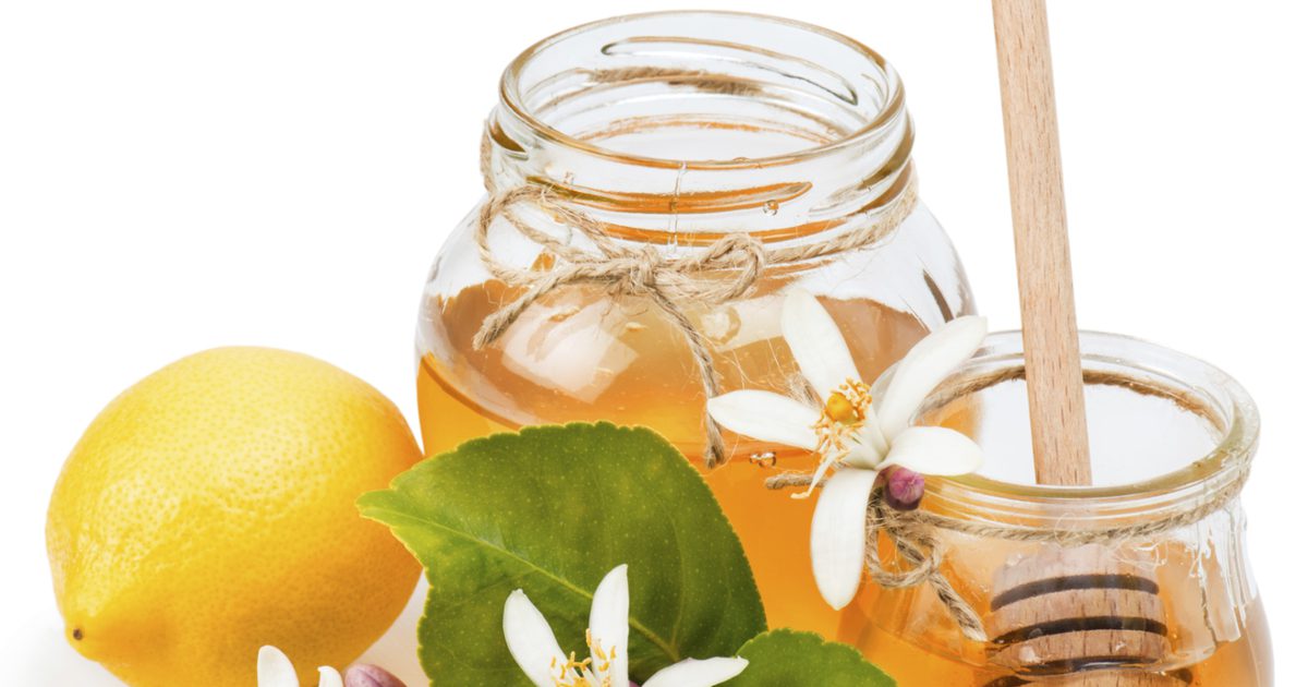 Citron och honung för förkylningar