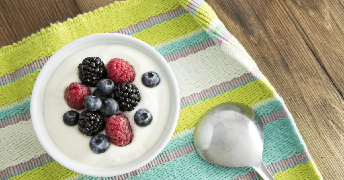 Liste over lavfedt højprotein yoghurt