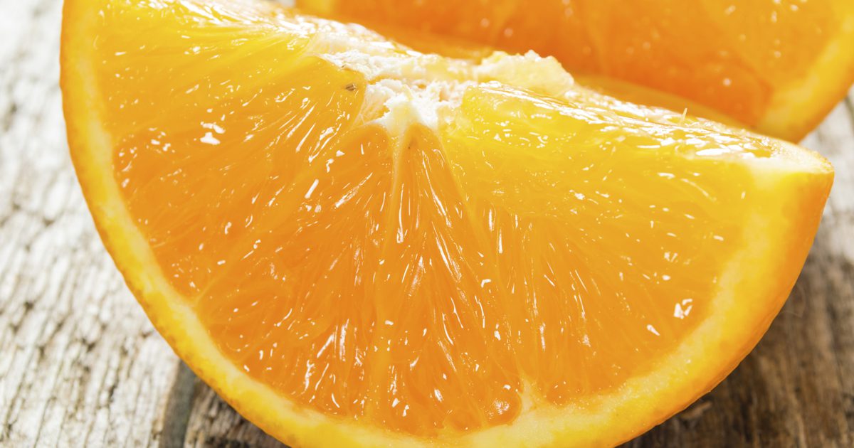 Natuurlijke suikers in sinaasappels