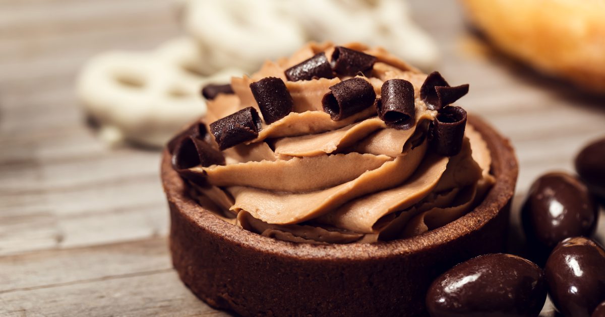 Брой на калориите в шоколадовата мускусна торта