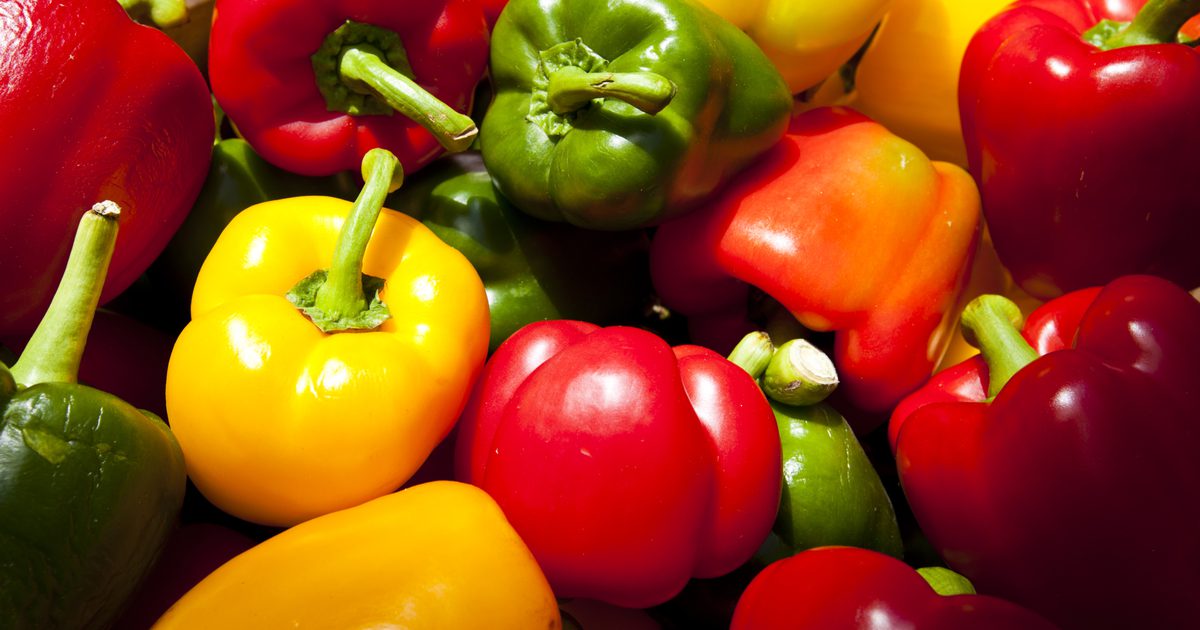 Питательные вещества в красных и оранжевых овощах
