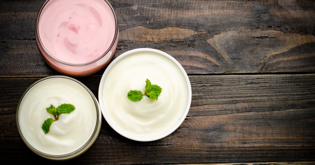 Nährstoffe in Joghurt