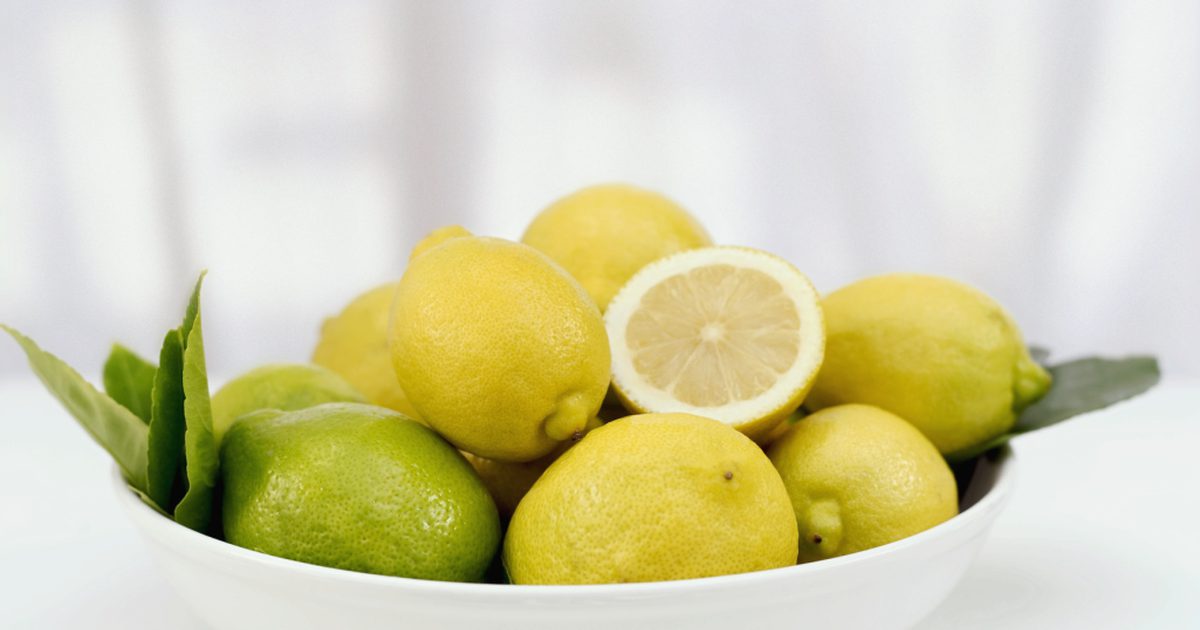 Nutrition fördelar med citroner