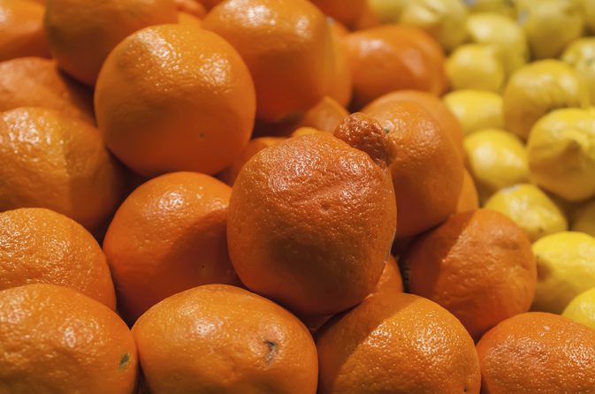Podatki o prehrani za organsko oranžno oranžno mineralno olje