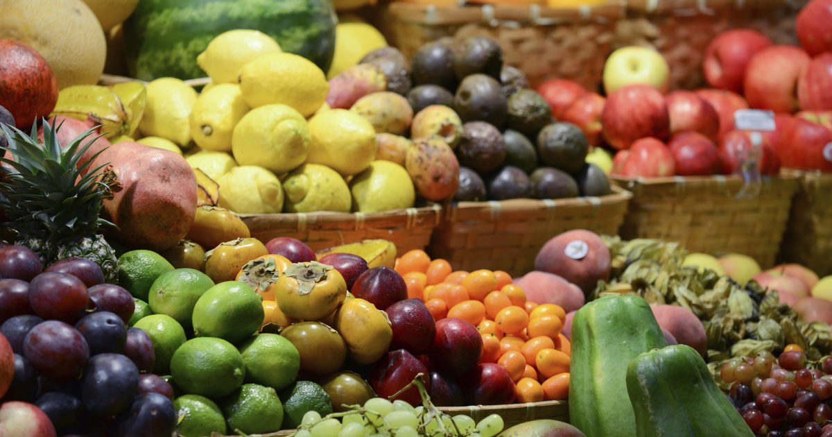 Хранене: Цветове от плодове и зеленчуци