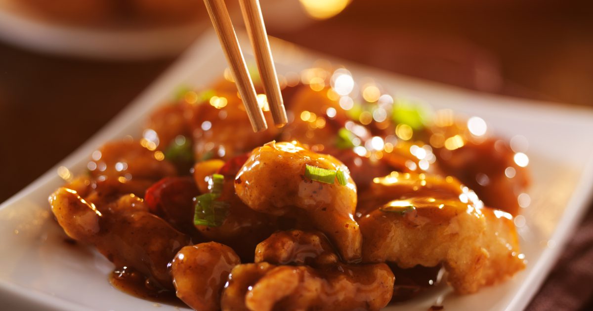 Informacje żywieniowe dla General Tso's Chicken