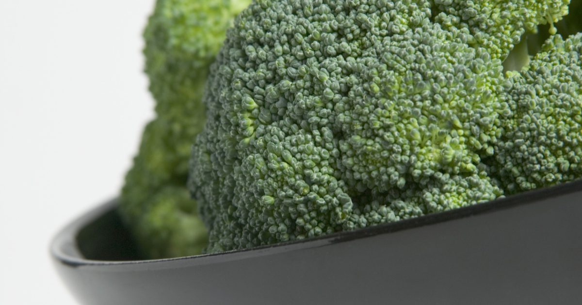 Hodnota výživy pary Broccoli
