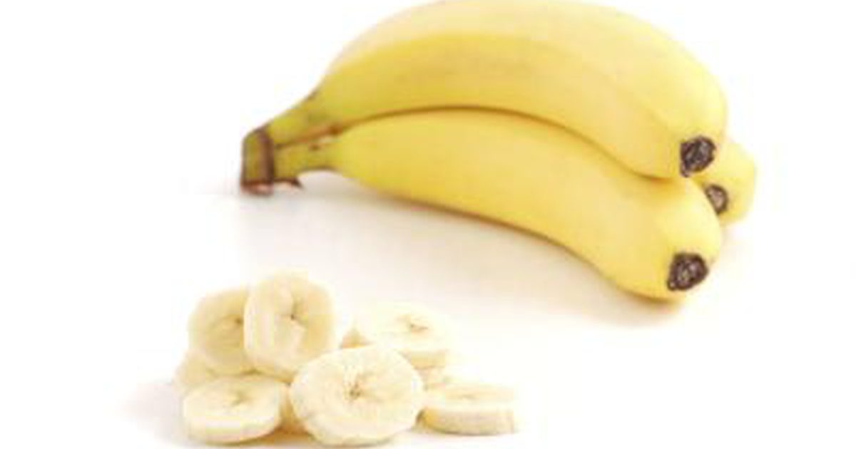 Hranilna vsebnost banan
