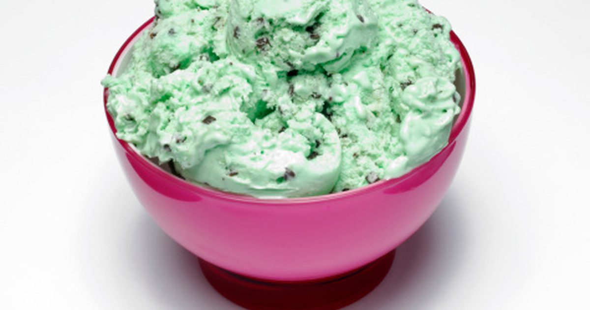 Nutritional Facts of Mint Chocolate Chip Ice Cream