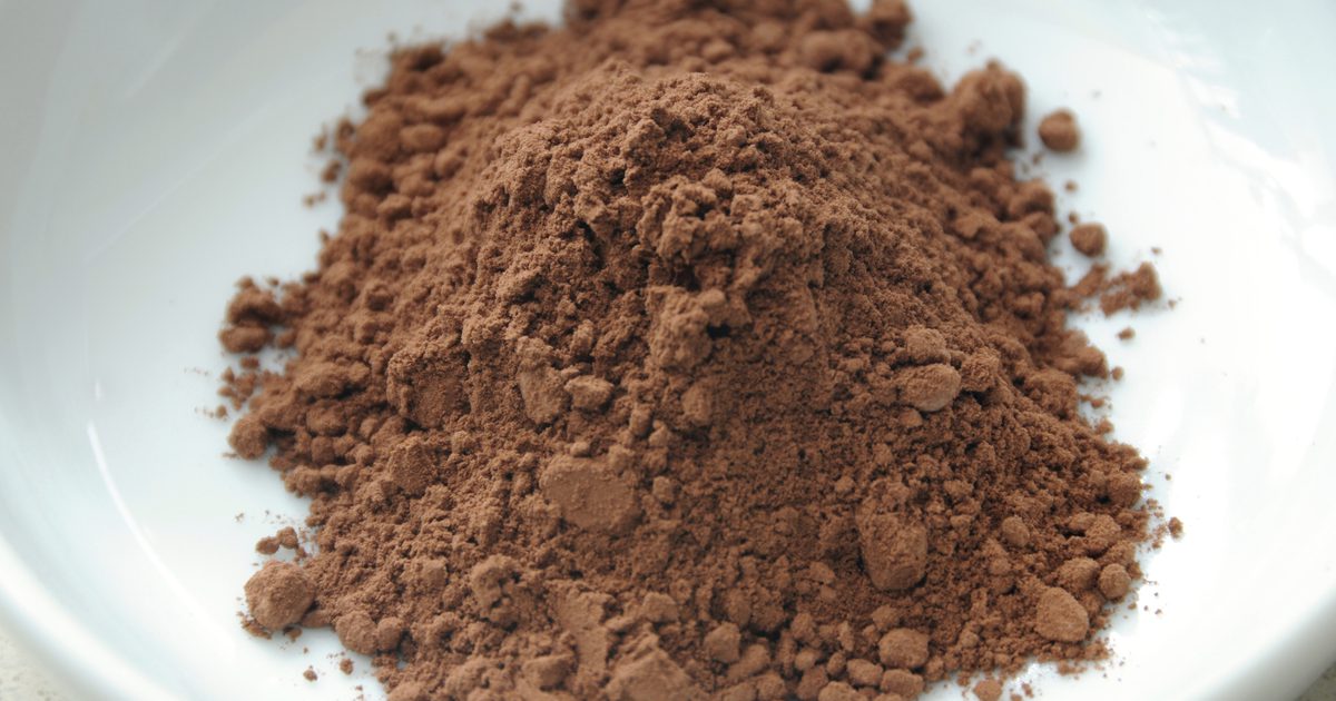 Nährwerte von reinem Kakao