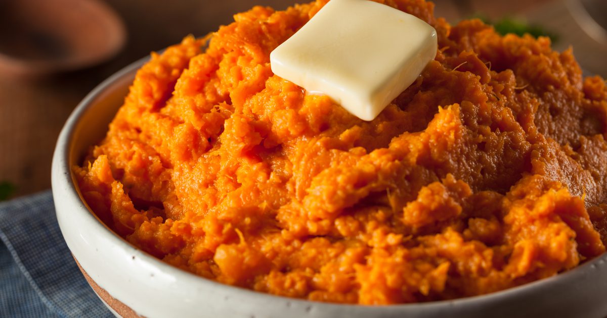 Ernæringsmæssige Fakta om Mashed Sweet Potatoes