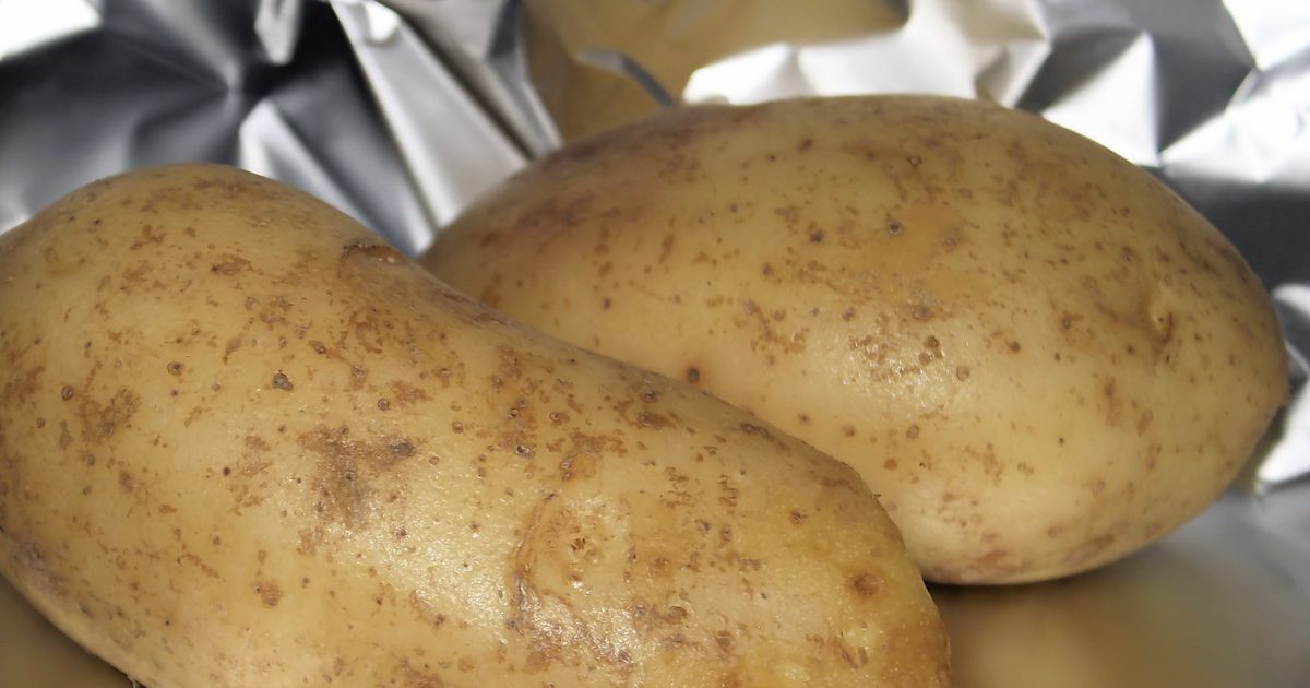 Informacje o wartości odżywczej Russet ziemniaków