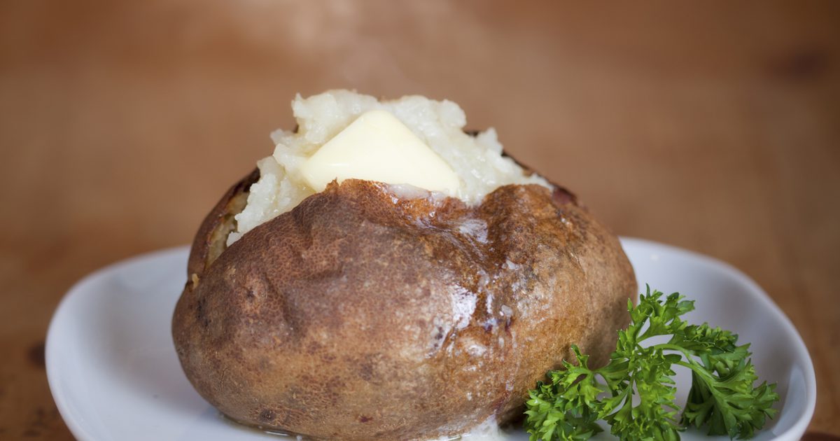 Пищевая ценность запеченного картофеля
