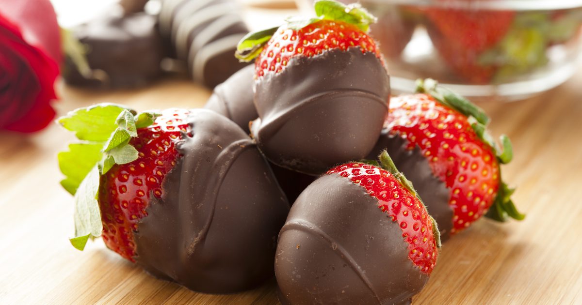 Næringsverdi av Chocolate-dekket Jordbær