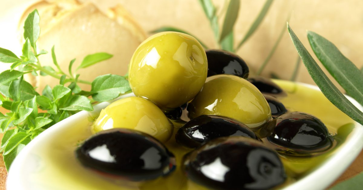 Nährwert von Oliven