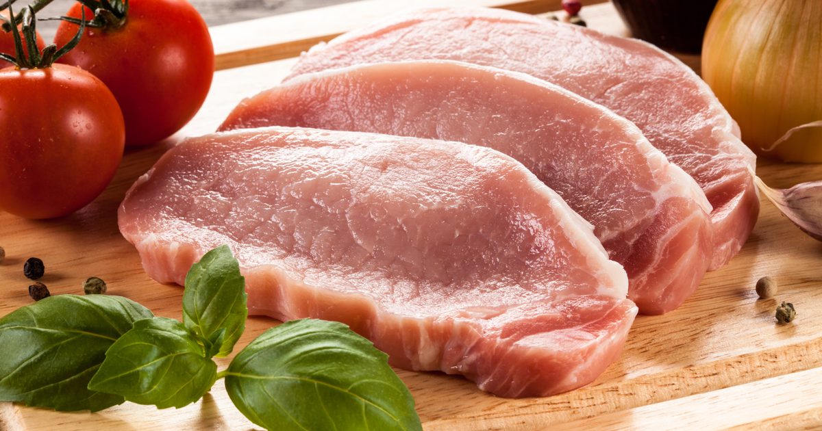 القيمة الغذائية لحم الخنزير