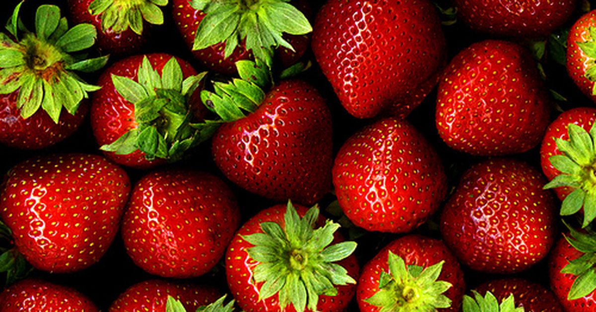 Nährwert von Erdbeeren