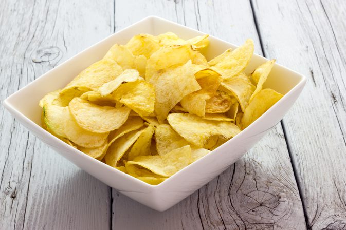 Ostrzeżenia dotyczące chipsów ziemniaczanych