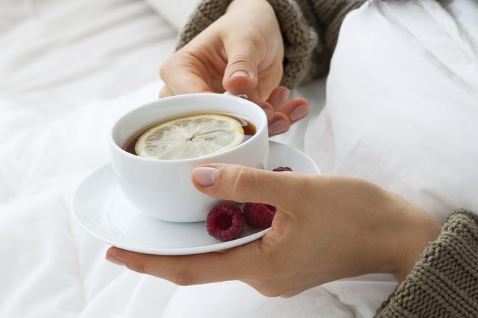Rasový listový čaj a menopauza
