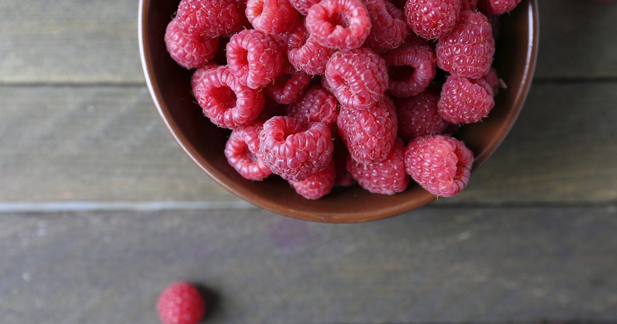 Raspberry voedingswaarde-informatie