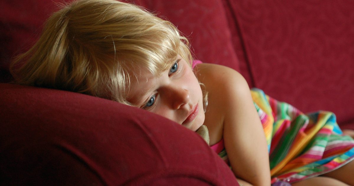 Różowe policzki i bóle żołądka u dzieci
