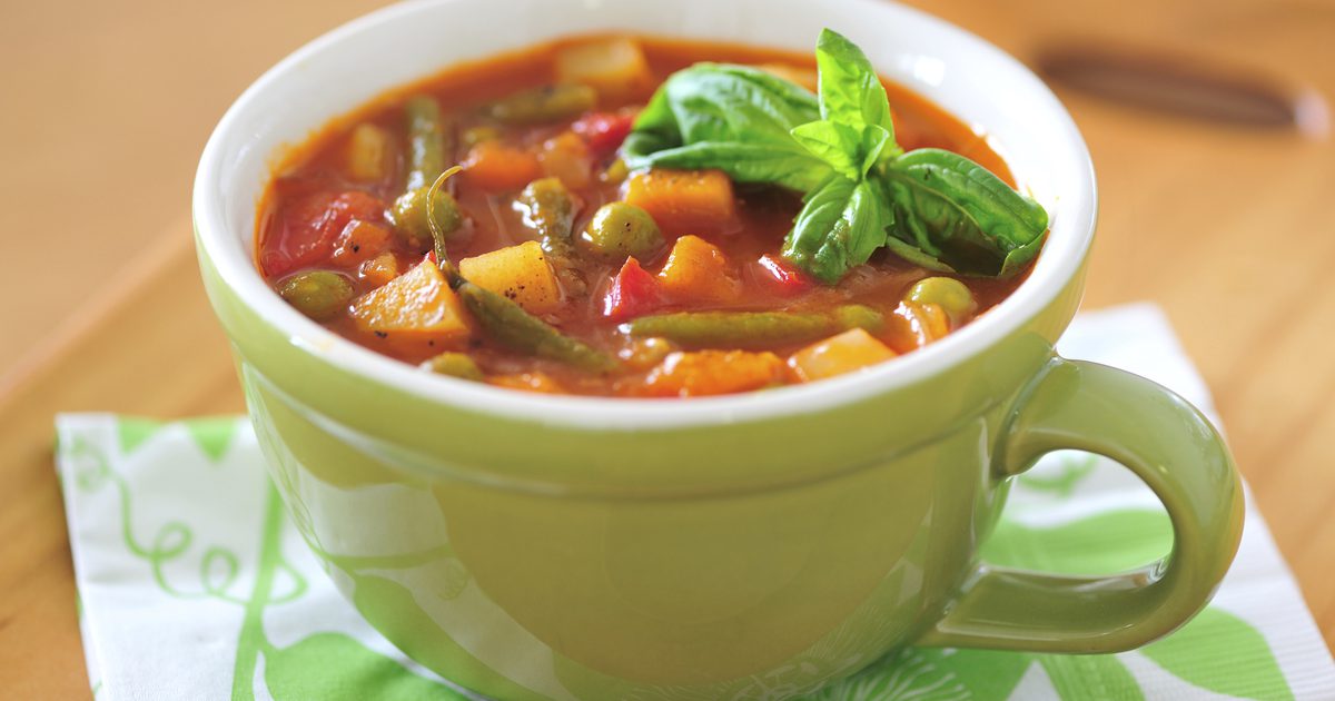 Sacred Heart Vegetabilsk suppe diett