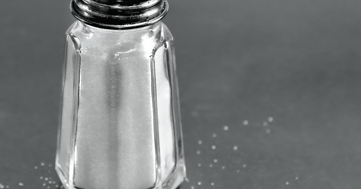 Sůl, sodík a zánět