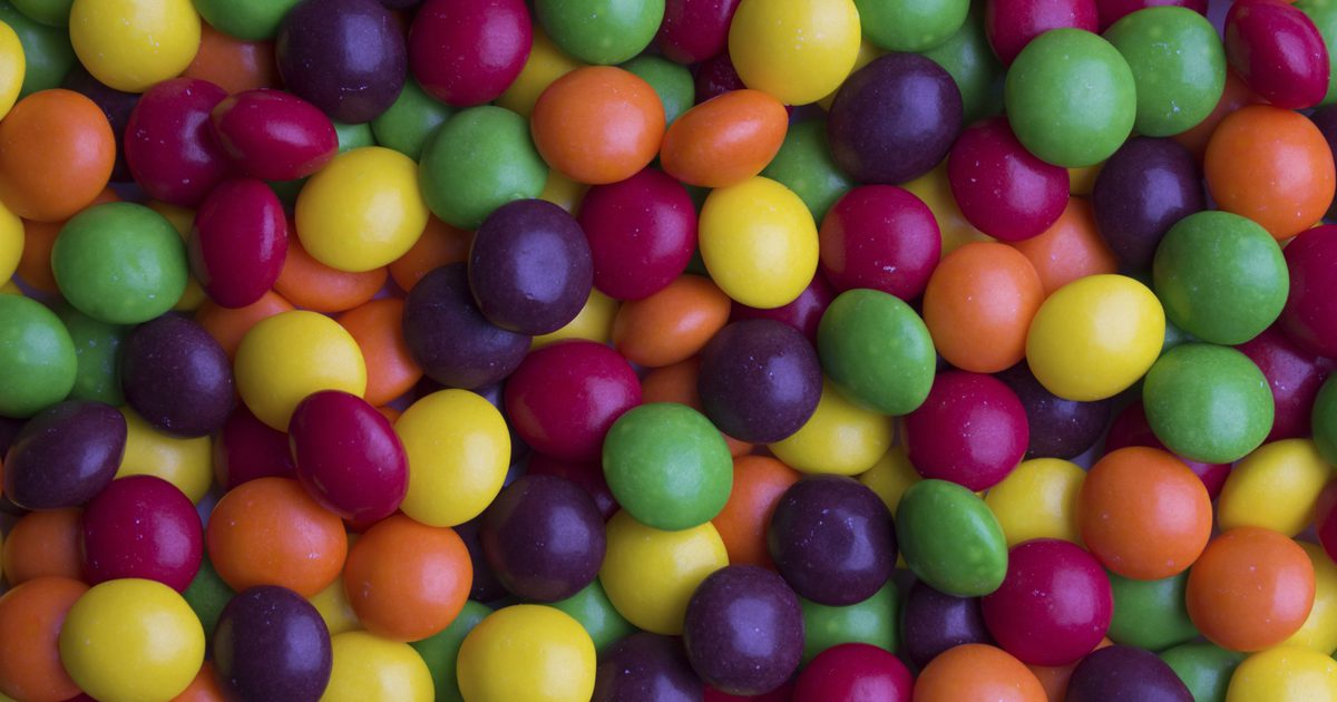 Skittles मज़ा आकार पोषण सूचना