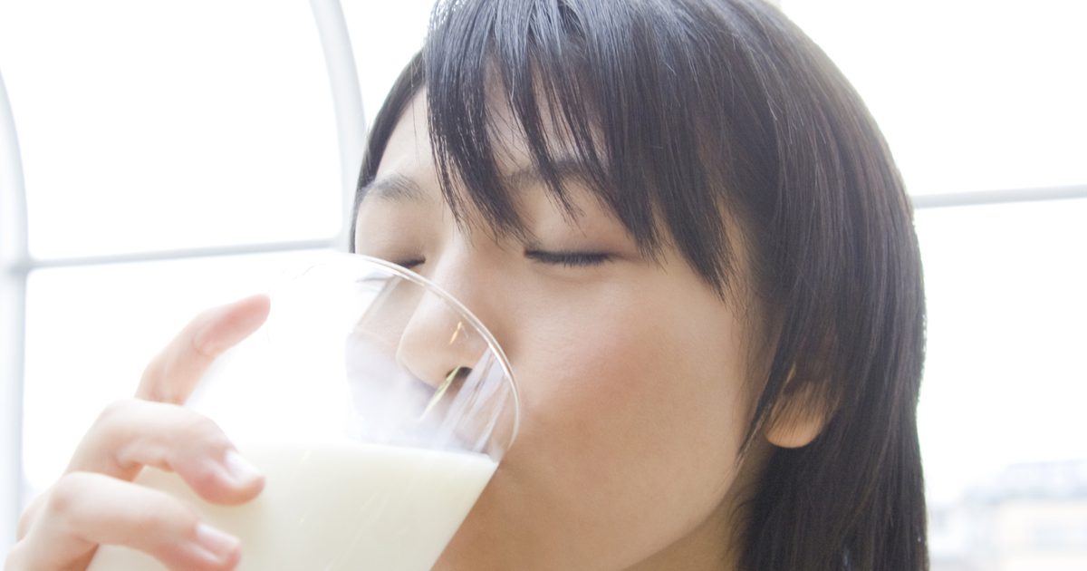 Soja gegen Lactaid Vs. Milch
