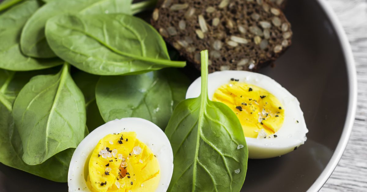 Spinat og Egg Diet