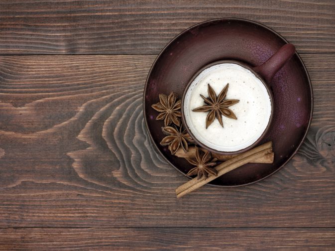 Starbuck's Chai čaj Latte Prehrana dejstev