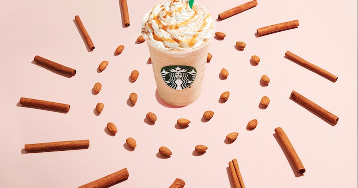 Starbucks zahajuje nové mléčné výrobky Horchata Frappuccino