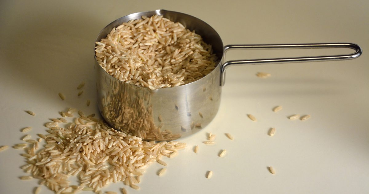 Suikergehalte in bruine rijst versus Tarwebrood