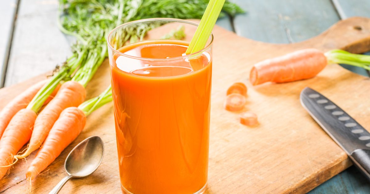 Токсичност на сок от моркови
