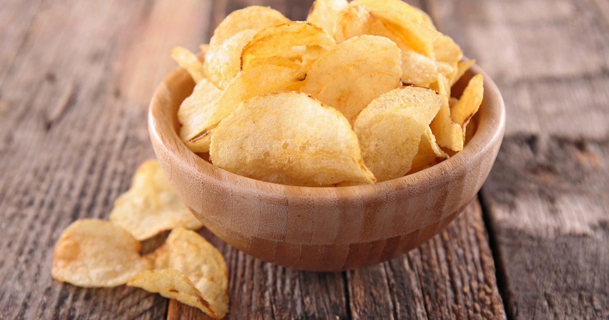 Видовете мазнини, които се намират в картофените чипове