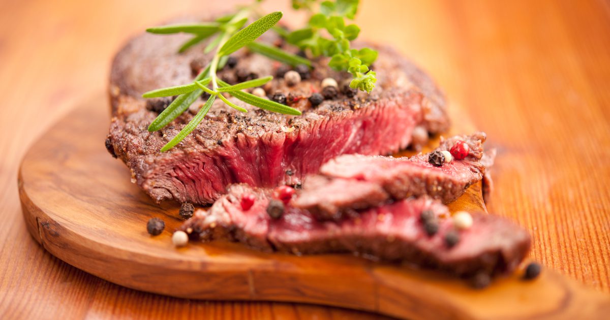 Arten von Steak: Selten und Medium Rare