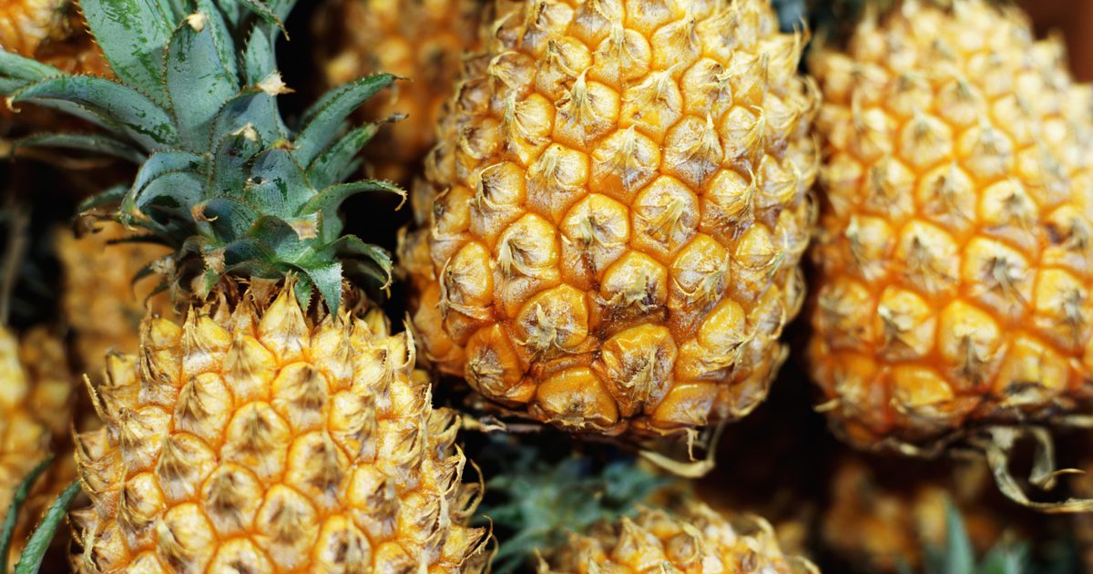 Витамины и питательные вещества в свежем ананасе
