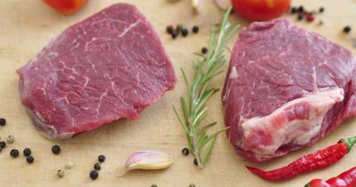 Витамины и питательные вещества в красном мясе
