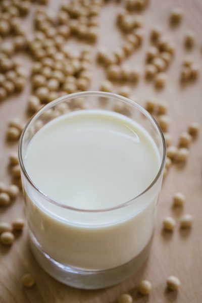 Przyrost masy i mleko sojowe