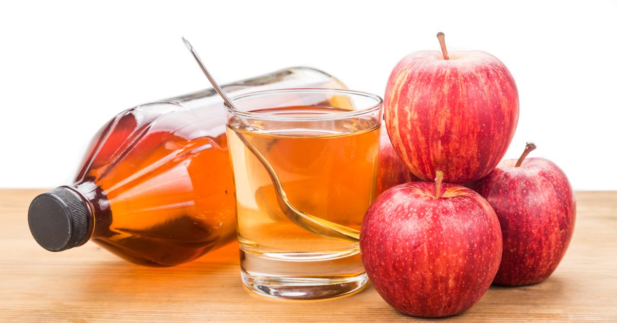 Hvad er fordelene ved æblecider eddike før en træning?