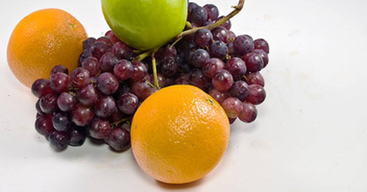 Jaké jsou výhody jablek, pomerančů a hroznů?