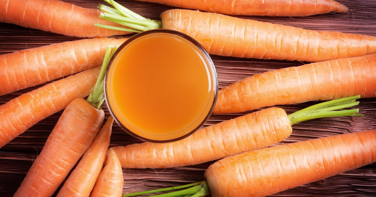 Wat kan wortelsap je maag aandoen?